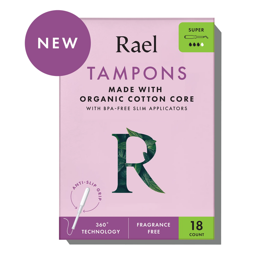 Super Slim Applicator Tampons Made With Organic Cotton N7