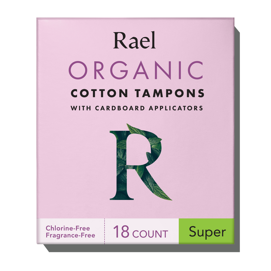 Super Cardboard Applicator Tampons Made With Organic Cotton B6