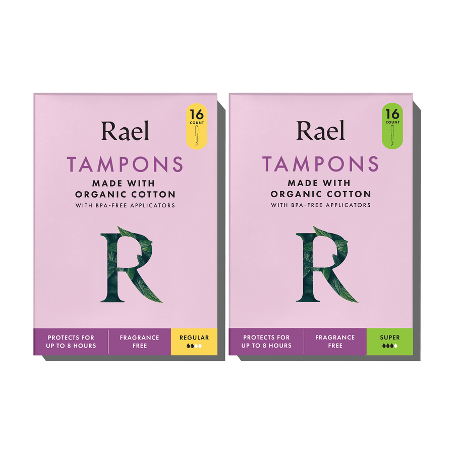 Tampon Variety Pack Made With Organic Cotton L8